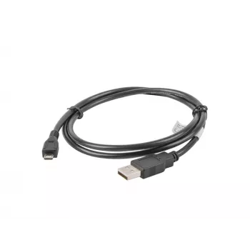 Cavo USB Lanberg CA-USBM-10CC-0010-BK USB 2.0 1 m Micro-USB B USB A nero