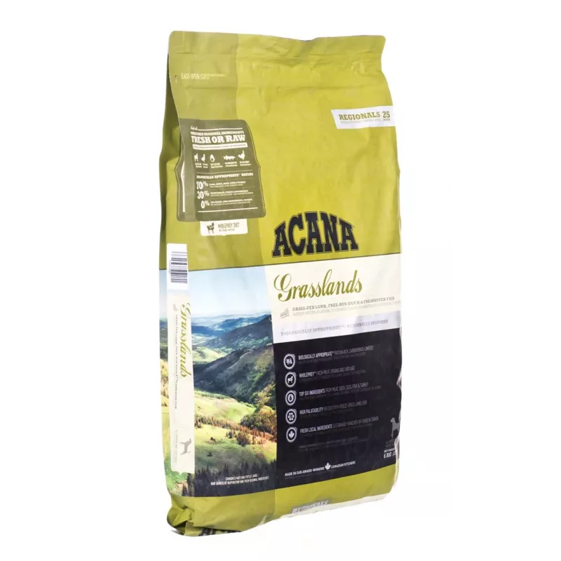 ACANA Highest protein Grasslands Dog - Crocchette per cani - 6 kg