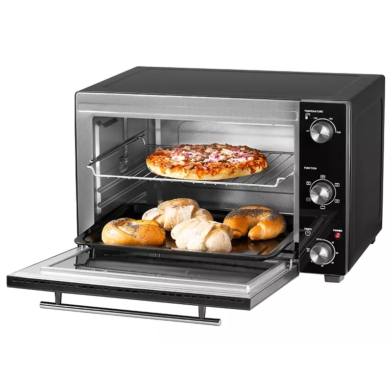 LAFE HeatMaster PIW-005 Forno elettrico, 48 L, 1800 W, ventilato, girarrosto
