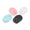 Natec Stork NMY-2001 mouse ottico wireless, 1600 DPI, ricevitore USB, blu