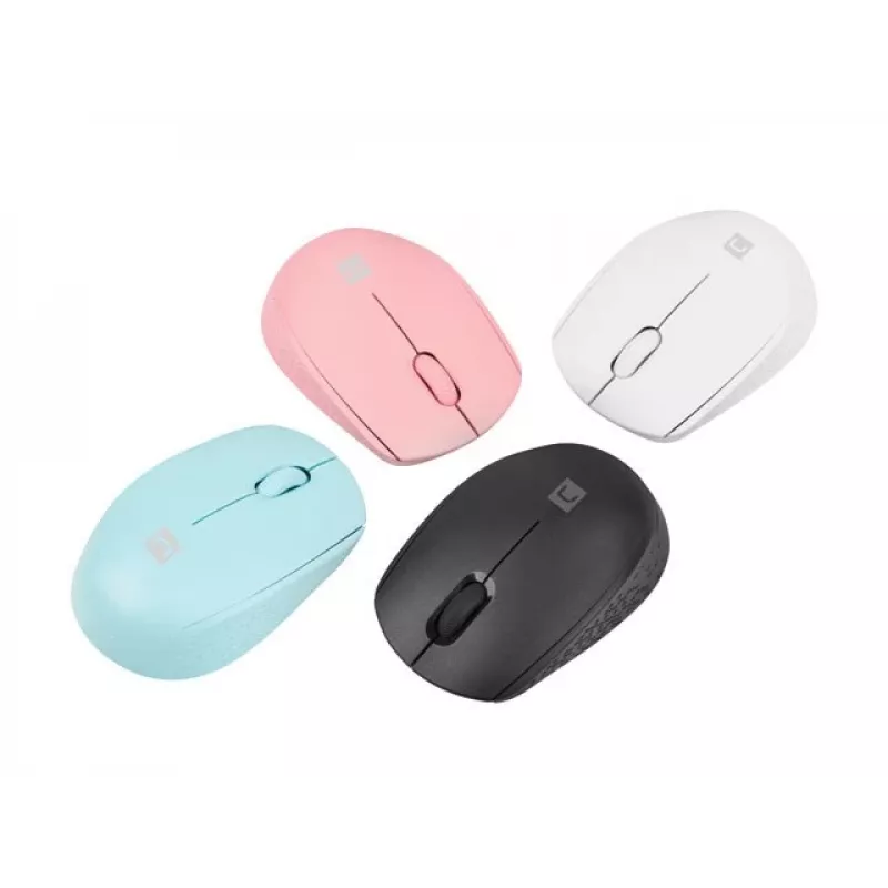 Natec Stork NMY-2001 mouse ottico wireless, 1600 DPI, ricevitore USB, blu