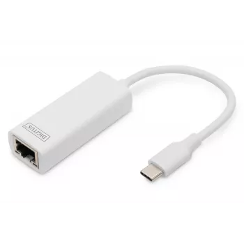 Adattatore Digitus DN-3024 USB 3.0 20 cm 1x USB-C a 1x RJ45 schermato