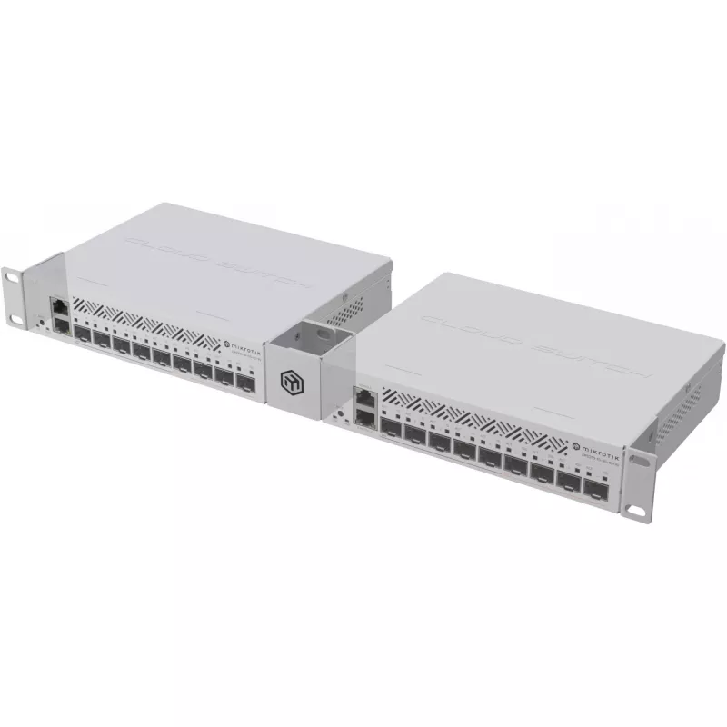 Staffa di montaggio MikroTik RMK-2/10 per CSS610-8G-2S+IN CRS109-8G-1S-2HnD-IN