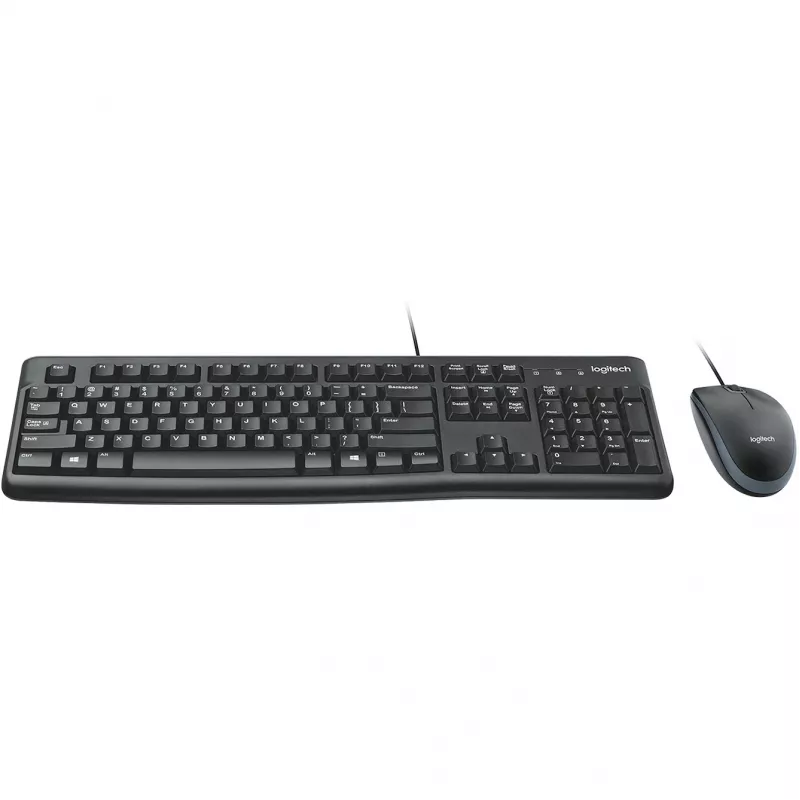 Logitech Desktop MK120 - set tastiera e mouse