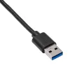 Cavo adattatore SATA a USB-A 3.0 Akyga AK-CA-86 per unità da 2,5 pollici, 0,3 m, nero