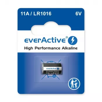 Batteria per chiave auto everActive 11A LR1016 MN11 6V alcalina, a bottone 10,3×16 mm, 1 pz.