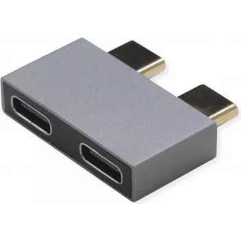 ROLINE USB3.2Gen1 Adattatore 2x C - ST/BU - Adattatore - Digitale/Dati (12.03.2945)