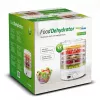 GreenBlue GB190 essiccatore per funghi, verdure e frutta, 5 vassoi, 250 W, temperatura regolabile 35–70 °C, bianco