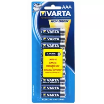 Varta High Energy AAA confezione da 10 - batteria monouso - alcalina - 1,5 V - 10 pezzi - AAA