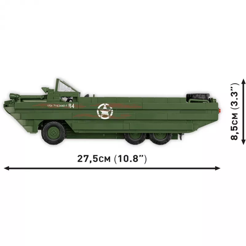 Cobi Historical Collection WWII DUKW Amphibia, multicolore