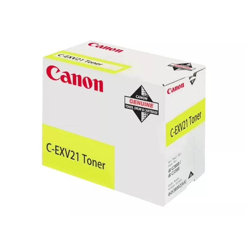 Cartuccia toner Canon C-EXV21 14000 pagine giallo