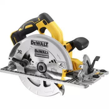 Sega circolare DeWALT DCS572NT — 18 V Li‑Ion, brushless, lama 184 mm, profondità di taglio 58 mm (90°), inclinazione 57°