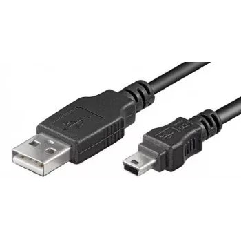 Cavo di prolunga USB LogiLink USB Type-A, 4 poli (M) a Mini-USB Type-B, 5 poli (M) 1,8 m (USB Hi-Speed)