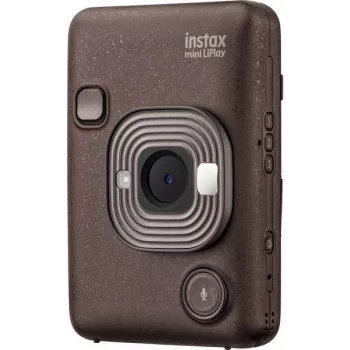 Fotocamera istantanea Fujifilm Instax mini LiPlay — 1/5 pollici 2560×1920 CMOS, stampa 86×54 mm, TFT 2,7 pollici, bronzo