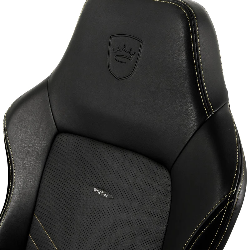 noblechairs HERO sedia gaming - nero/oro