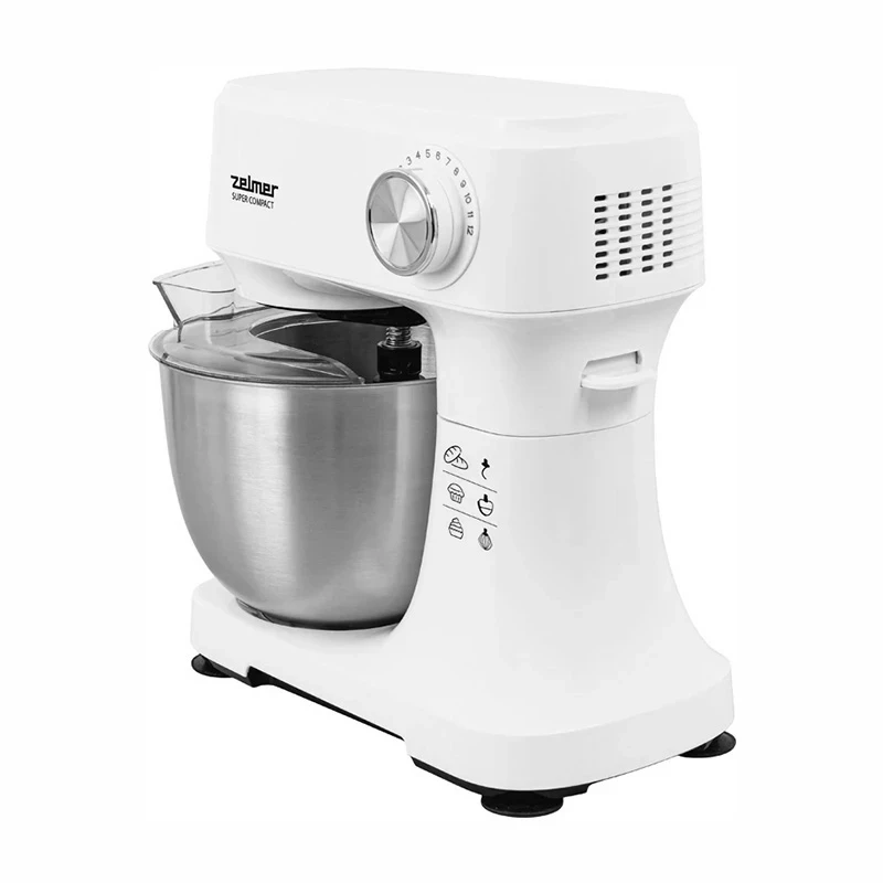 Impastatrice planetaria Zelmer ZKR1340 - 600 W, ciotola da 3,5 L, bianca