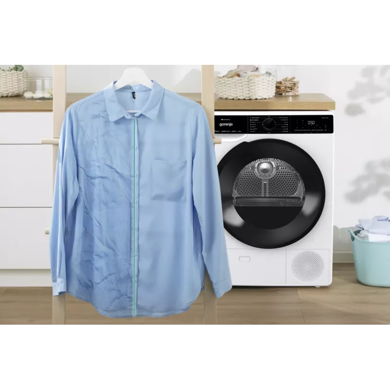 Gorenje DPNA92WIFI asciugatrice freestanding a carica frontale 9 kg A++ nero, bianco