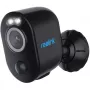 Reolink Argus Series B330-B telecamera di sicurezza Wi-Fi a batteria da 5MP per interno ed esterno, visione notturna a colori, rilevamento di persone e veicoli, nera