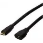Logilink - Prolunga USB - Micro-USB Type B (M) a Micro-USB Type B (F) - USB 2.0 - 3 m - nero (CU0124)