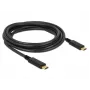 Cavo USB DeLOCK 83325 USB 2.0 3 m USB-C nero