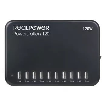 RealPower Power Station 120 – Indoor – AC – Nero