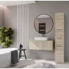 Topeshop S33 SONOMA armadietto contenitore bagno rovere
