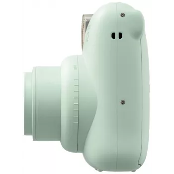 Fotocamera istantanea Fujifilm Instax Mini 12 verde — immagine 86x54 mm, pellicola 62x46 mm, lunghezza focale equivalente 60 mm
