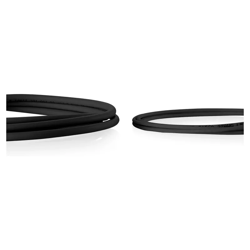 Cavo patch DIGITUS CAT 6 U-UTP slim, 5 m, nero — confezione da 10