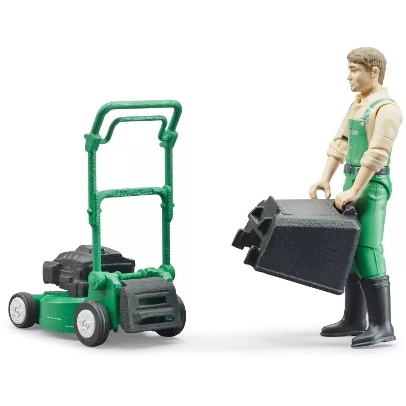 Set giocattolo BRUDER 62103 — figure in ABS multicolori e accessori, età consigliata 4+