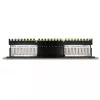 Patch panel DeLOCK 66876 1U Cat6a nero metallo