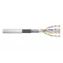Cavo di rete Digitus CAT 6 SF/UTP Twisted Pair patch cable Rohware 305 m grigio