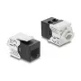 Delock 90794 Modulo Keystone da RJ45 a LSA Cat.6 UTP, con clip di bloccaggio, senza fascette
