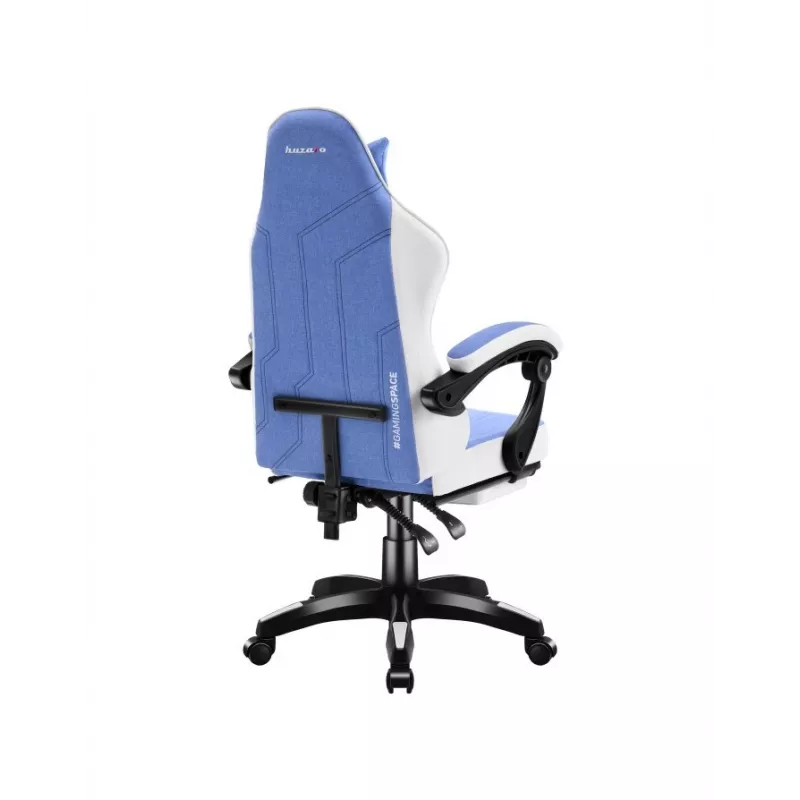 Sedia da gaming huzaro Force 3.7 blu — design ergonomico, regolabile in altezza