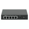 Switch Gigabit 5xPoE Passthrough, alimentato tramite PoE o AC, 68W