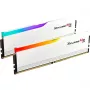 DIMM 64 GB DDR5-5200 (2x 32 GB) kit dual, memoria bianco, F5-5200J4040A32GX2-RM5RW, Ripjaws M5 RGB, INTEL XMP