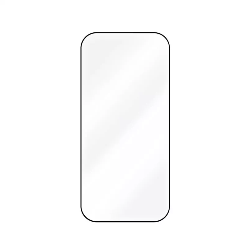 Pellicola protettiva display in vetro temperato FIXED per Apple iPhone 17 Pro 2.5D nero