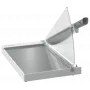 Taglierina da ufficio di precisione Leitz A4+, 15 fogli, blocco manuale, acciaio inox, A4 maxi, 80 g/m², vetro