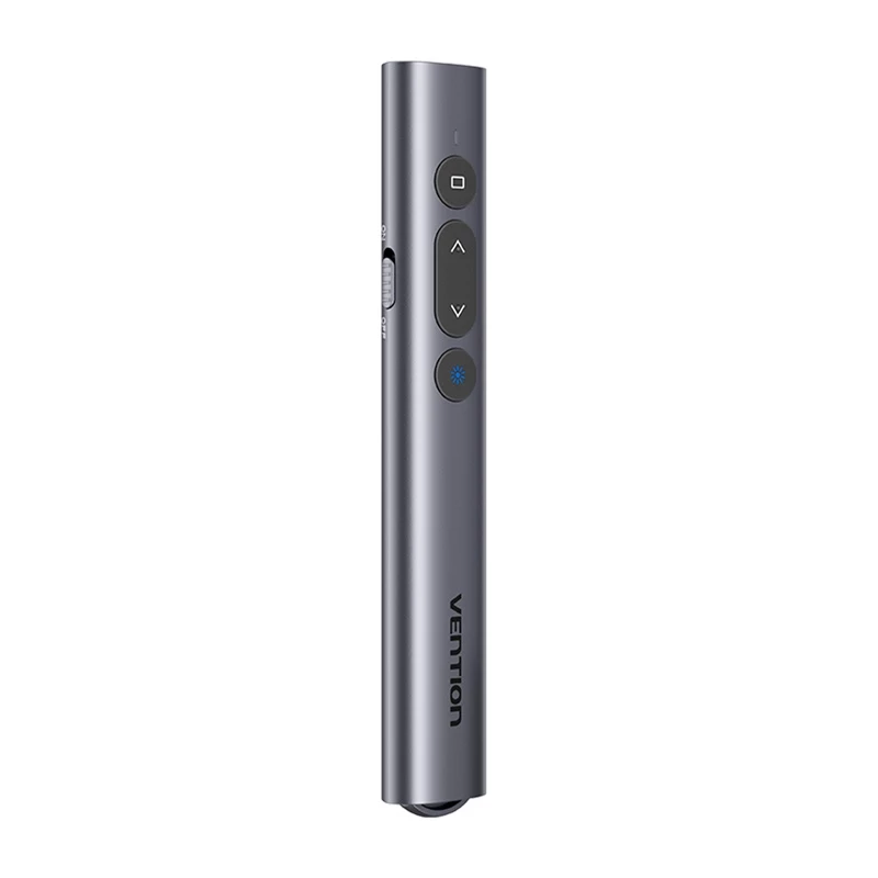 Puntatore laser wireless Vention KQIH0 – laser rosso, portata massima 50 m, interfaccia USB, leggero case in PVC