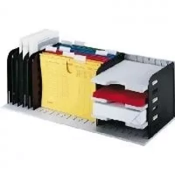 styro 282-03407.98 - 1 cassetto - polistirene - nero - grigio - 723 mm - 304 mm - 248 mm