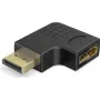 Goobay adattatore angolare DisplayPort 90° destra nero (77131)