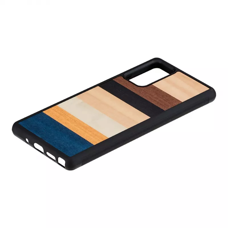 Custodia per cellulare Man and Wood per Samsung Galaxy Note 20 — nero