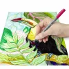Staedtler Design Journey 371 BK4-3 set di pennarelli a pennello a pigmento, Forest Colors, 4 pz