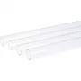HardTube 12/10mm acrilico (PMMA) trasparente 60cm, tubo trasparente, set da 4