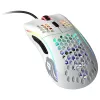Glorious Model D mouse da gaming - bianco, lucido + Grip Tape - nero