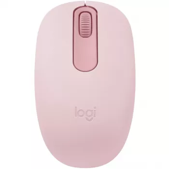 Logitech M196 - mouse - per destrorsi e mancini - ottico - 3 tasti - wireless - Bluetooth - rosé (910-007461)
