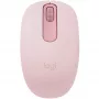 Logitech M196 - mouse - per destrorsi e mancini - ottico - 3 tasti - wireless - Bluetooth - rosé (910-007461)