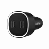 Caricabatterie da auto CANYON OnDrive 60 PD 60W 2xUSB-C — potenza 60W, 2 porte USB-C, nero