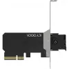 ICY DOCK MB305M4P-B vassoio estraibile M.2 NVMe SSD su scheda adattatore PCIe 4.0 x4