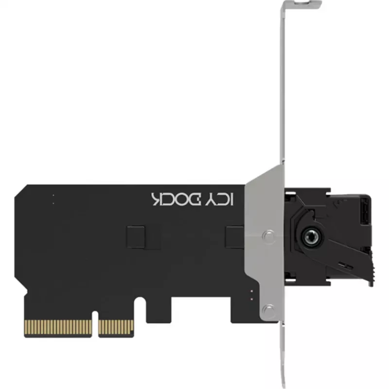 ICY DOCK MB305M4P-B vassoio estraibile M.2 NVMe SSD su scheda adattatore PCIe 4.0 x4