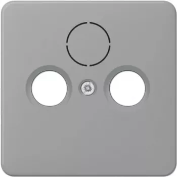 Jung placca di copertura grigia per presa antenna CD 561 SAT gr (CD561SATGR)